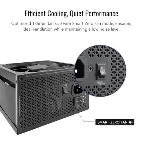 Montech CENTURY II 850W 80+ Gold Certified Fully Modular image