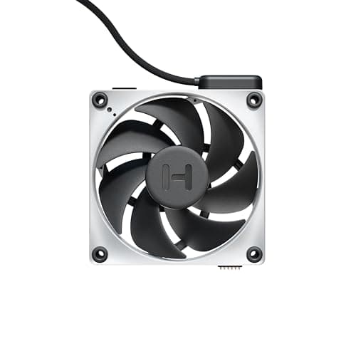 HYTE THICC FP12 120mm Black / White PWM 105.8 CFM 3-Pack image