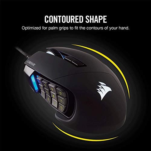Corsair SCIMITAR PRO RGB Wired Optical Gaming Mouse image