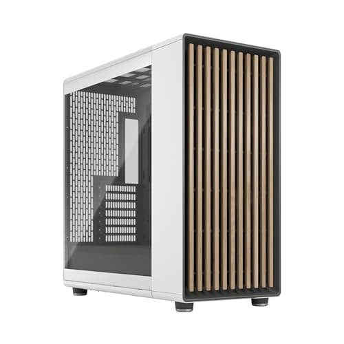 Fractal Design North XL ATX Full Tower White with Tempered Glass Side Panel and USB 3.2 Gen 2 Type-C, USB 3.2 Gen 1 Type-A main image