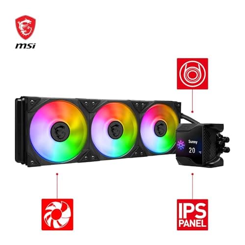 MSI MPG CORELIQUID D360 Water 360mm 77.4 CFM Black image