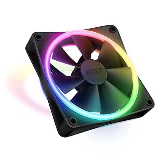 NZXT F120 RGB DUO 120mm Black Addressable RGB PWM 48.58 CFM 1-Pack image