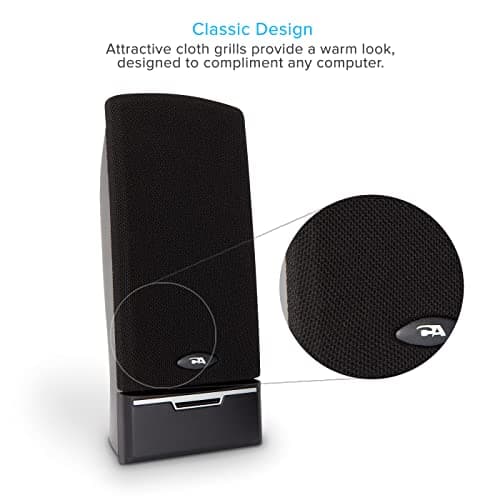 Cyber Acoustics CA-2012RB 2.0 Channel 1.5 W Speaker System image