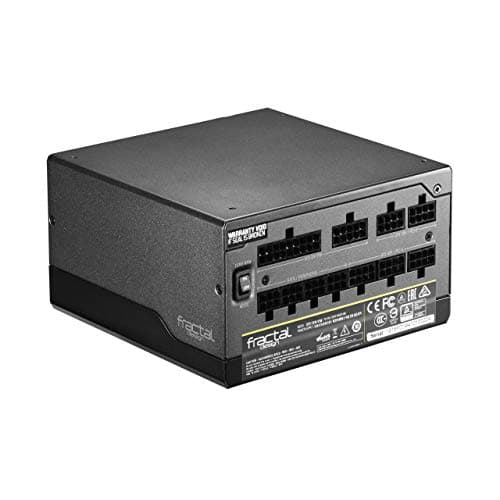 Fractal Design Ion+ 660W - 80 Plus Platinum Certified 860w Full Modular ATX Power Supply with UltraFlex DC Wires – ATX -140 mm Silent Fan with FDB Bearings – Zero RPM Mode - Black image