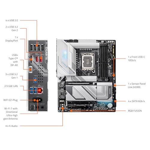 Gigabyte Z890 GAMING X WIFI7 DDR5 ATX image