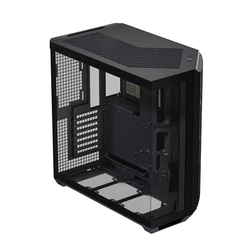 APNX V1 ATX Mid Tower Black Tempered Glass Side Panel, USB 3.2 Gen 2x2 Type-C, USB 3.2 Gen 1 Type-A image