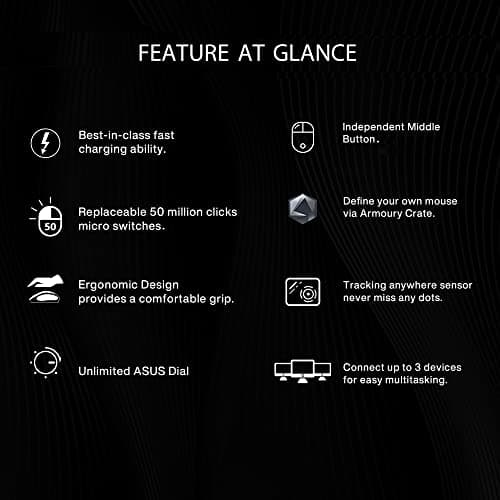 Asus ProArt MD300 Wired/Wireless/Bluetooth Optical Mouse image