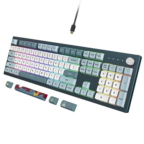 Montech MKey RGB Wired Gateron G Pro 2.0 Brown Gaming Keyboard image