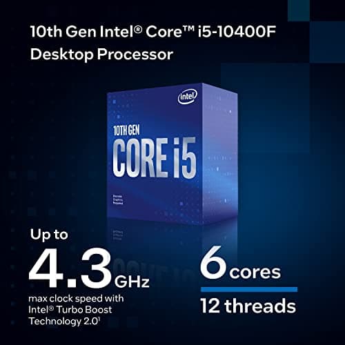 Intel Core i5 10400F 2.9 GHz 6-Core LGA1200 image
