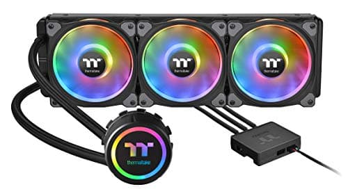 Thermaltake Floe DX RGB 360 TT Premium Edition 42.45 CFM Water 360mm Black / Gray image