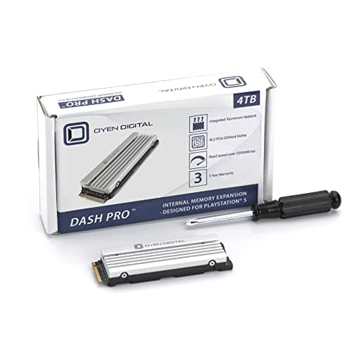Oyen Digital Dash Pro 4TB SSD M.2 PCIe 4.0 NVMe w/Heat Sink image