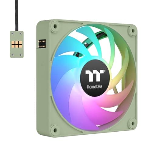 Thermaltake CT120 EX 120mm Green PWM ARGB 3-Pack image