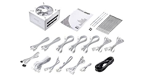 Phanteks AMP White 1000W 80+ Gold Fully Modular image