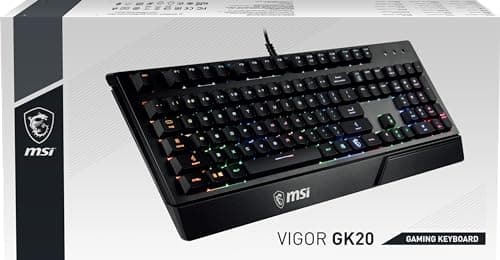 MSI VIGOR RGB Wired Gaming Keyboard image
