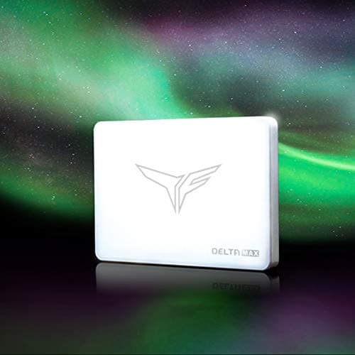 TEAMGROUP T-Force Delta Max White RGB Lite 1TB SSD 2.5" SATA 6.0 Gb/s image