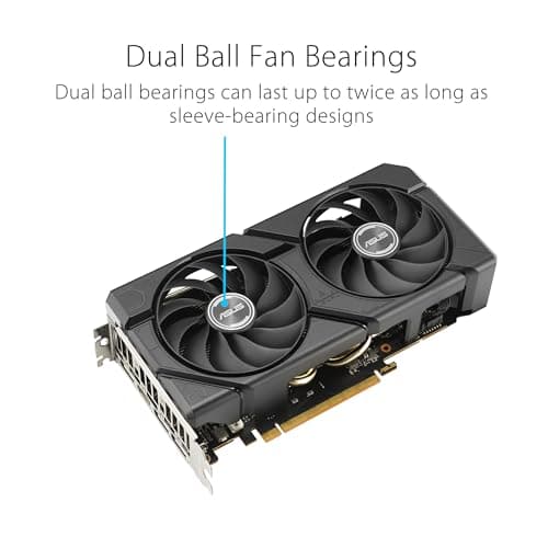 Asus DUAL EVO OC Edition Radeon RX 7600 8GB GDDR6  image