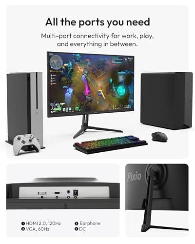 Pixio PX246 Wave 24" 1080p 120Hz IPS Monitor image