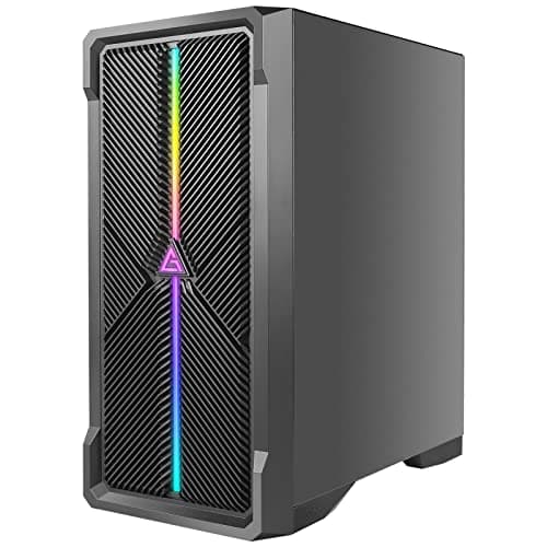 Antec NX420 ATX Mid Tower Black Tempered Glass Side Panel image