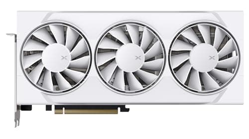 XFX Swift OC Radeon RX 9060 XT 16GB GDDR6 White Triple Fan image