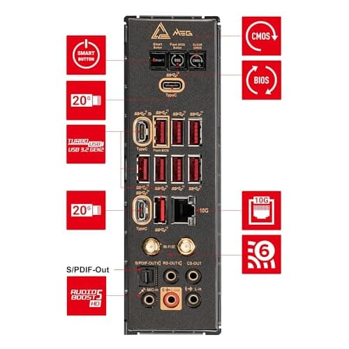 MSI X670E MEG ACE AM5 WIFI DDR5 EATX image