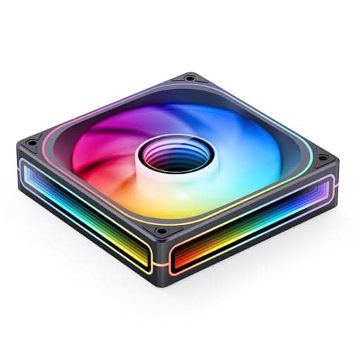 Jonsbo ZB-120B 120mm Black Addressable RGB PWM 65.26 CFM 1-Pack image