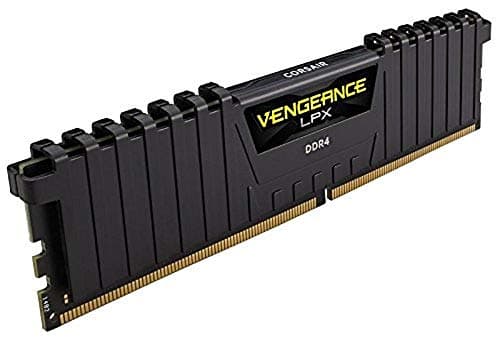 Corsair Vengeance LPX Black / Yellow DDR4-2666 CL16 128GB (4x32GB) image