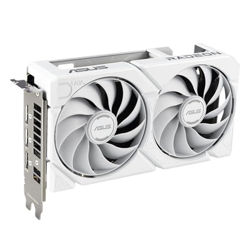 ASUS Dual Radeon RX 9060 XT 16GB GDDR6 White Edition image