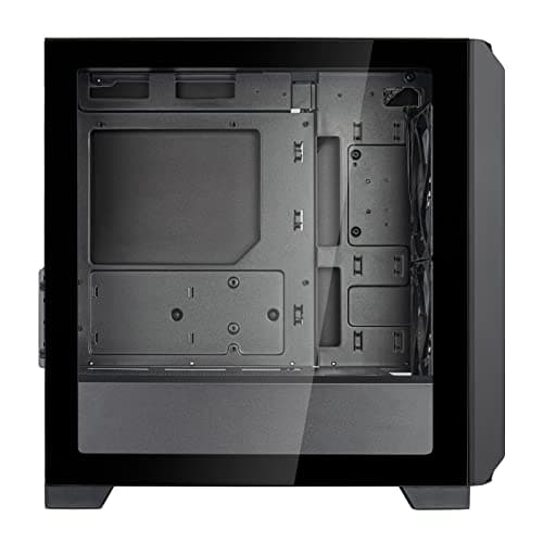 Silverstone FARA 312Z Micro ATX Mini Tower Black with Tempered Glass Side Panel and USB 3.2 Gen 1 Type-A image