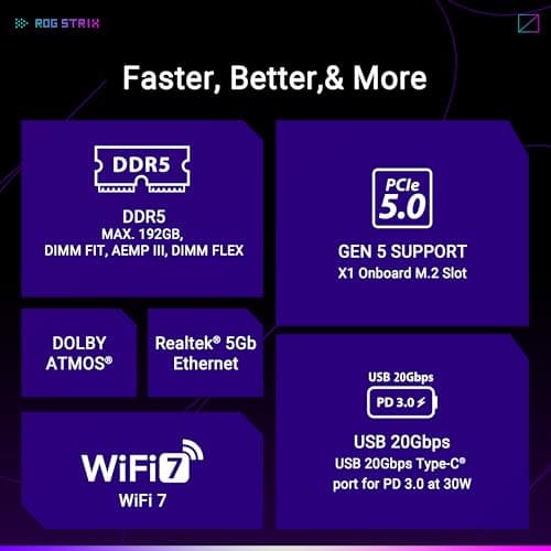 Asus Z890-H ROG STRIX GAMING WIFI DDR5 ATX image