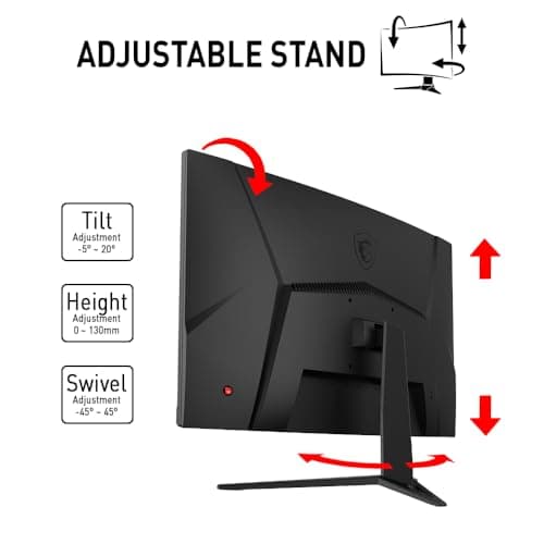 MSI Optix G32CQ4 31.5" 1440p 165Hz VA Curved Monitor image