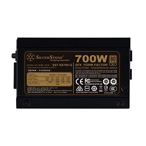 Silverstone SX-G SFX 700W Fully Modular 80+ Gold Certified image