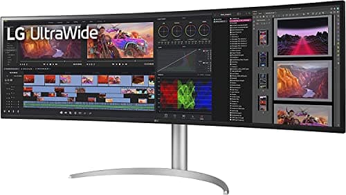 LG 49WQ95C-W 49" 5120x1440 144Hz Nano IPS Curved Monitor image