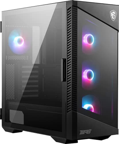 MSI MPG VELOX 100R ATX Mid Tower Black Tempered Glass image