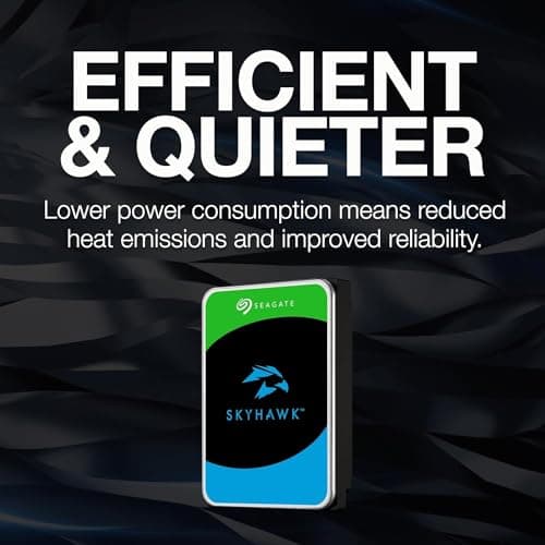 Seagate SkyHawk Surveillance +Rescue 6TB HDD 5400RPM 3.5" SATA image