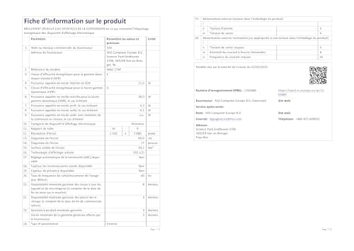 MSI MAG 274F 27" 200Hz IPS FHD  image
