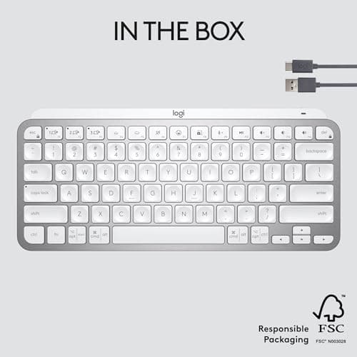 Logitech MX Keys Mini Bluetooth/Wireless/Wired Keyboard image