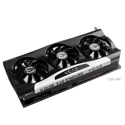 EVGA FTW3 ULTRA GAMING GeForce RTX 3070 Ti 8GB GDDR6X Black image