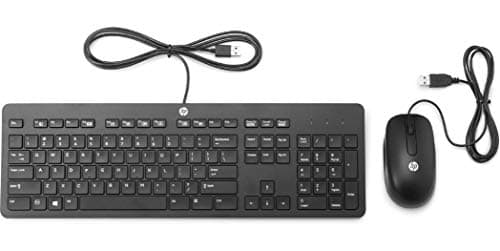 HP Business Slim Wired Keyboard With Optical Mouse image