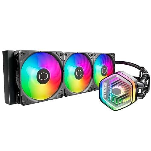 Cooler Master MasterLiquid Water 360mm Atmos 70.7 CFM Black image