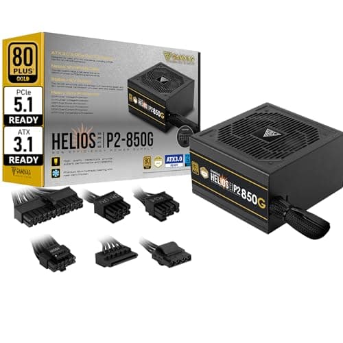 GAMDIAS HELIOS P2-850G 850W Non-Modular 80+ Gold Certified ATX image