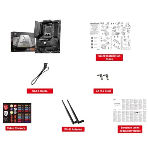 MSI MAG B650 TOMAHAWK WIFI AM5 DDR5 ATX image