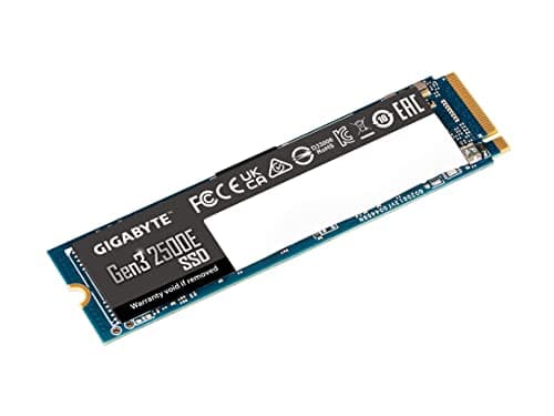 Gigabyte Gen3 2500E 1TB SSD M.2-2280 PCIe 3.0 X4 NVMe image