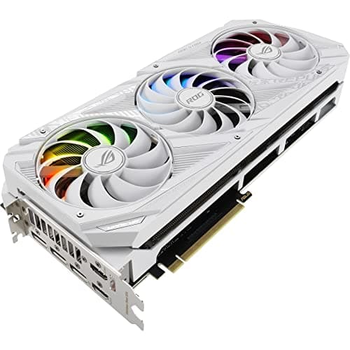 Asus ROG STRIX WHITE OC V2 GeForce RTX 3080 10GB LHR 10GB GDDR6X White image