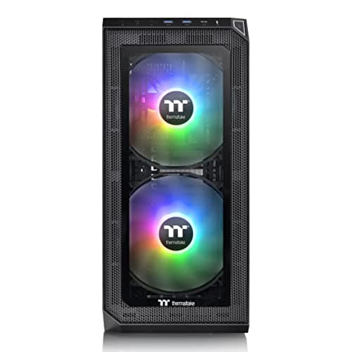 Thermaltake View 300 MX ATX Mid Tower Black Tempered Glass Side Panel image