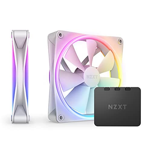 NZXT F140 RGB DUO 140mm White RGB PWM 2-Pack main image