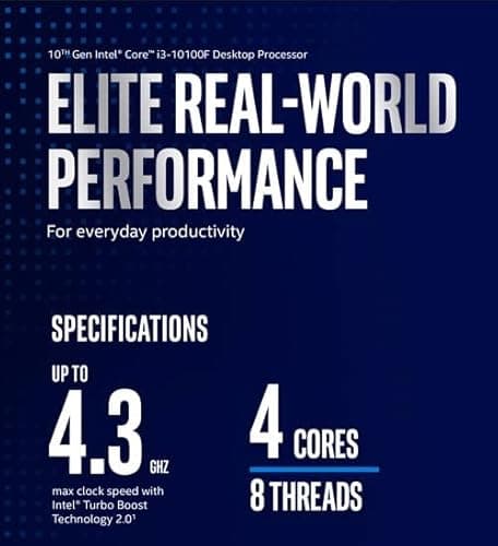 Intel Core i3 10100F 3.6 GHz 4-Core LGA1200 image