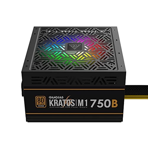GAMDIAS KRATOS M1 B Black 750W Non-Modular 80+ Bronze Certified ATX main image