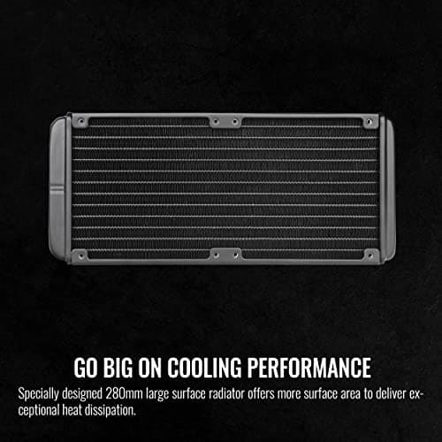 Thermaltake TOUGHLIQUID Ultra RGB 107 CFM Water 280mm Black image