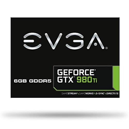 EVGA Black / Silver GeForce GTX 980 Ti 6GB GDDR5 image