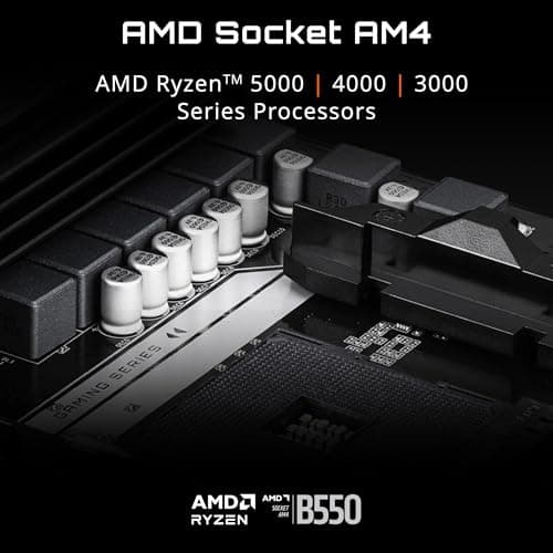 Gigabyte B550 EAGLE WIFI6 AM4 DDR4 ATX image